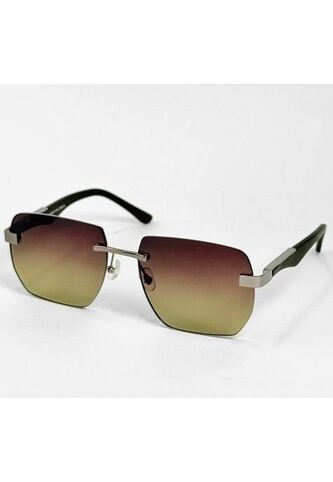 GAFAS DE SOL UNISEX WANDTHER FILTRO UV400 CON LENTES POLARIZADOS PLATEADO-VERDE-S31738 Wanderth