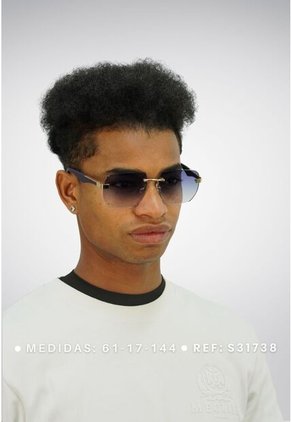 GAFAS DE SOL UNISEX WANDTHER FILTRO UV400 CON LENTES POLARIZADOS PLATEADO-AZUL-S31738