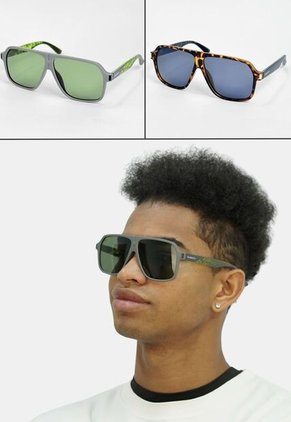 GAFAS DE SOL UNISEX WANDERTH FILTRO UV400 CON LENTES POLARIZADOS -ANIMAL PRINT-AZUL-TR3386
