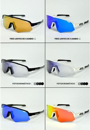 GAFA CICLISMO Y DEPORTES WANDERTH WARRIOR NEGRO FOTOCROMATICAS