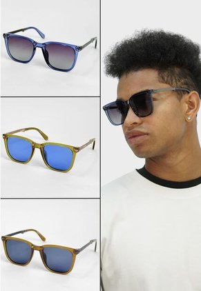 GAFAS DE SOL UNISEX WANDERTH FILTRO UV400 CON LENTES POLARIZADOS -AZUL-CAFE-ZD721