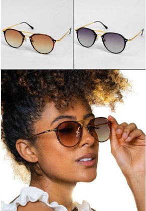 GAFAS DE SOL UNISEX WANDTHER FILTRO UV400 CON LENTES POLARIZADOS DORADO-NARANJA-WA1003