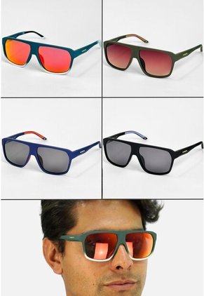 GAFAS DE SOL UNISEX WANDTHER FILTRO UV400 CON LENTES POLARIZADOS VERDE-MORADO-S11112