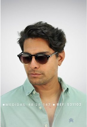 GAFAS DE SOL UNISEX WANDTHER FILTRO UV400 CON LENTES POLARIZADOS NEGRO-ROJO-S31102