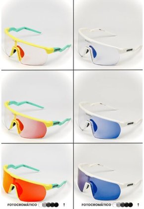 GAFA CICLISMO Y DEPORTES WANDERTH STRONG S DE UN SOLO LENTE FOTOCROMANTICO BLANCO