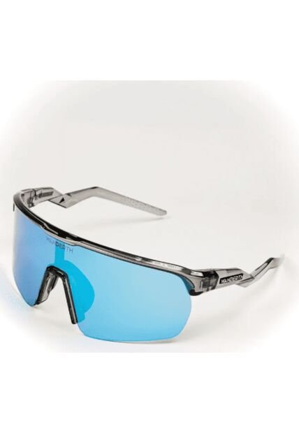 GAFA CICLISMO Y DEPORTES WANDERTH STRONG S DE UN SOLO LENTE DE COLOR PLATEADO-AZUL
