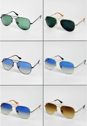 GAFAS DE SOL UNISEX WANDERTH FILTRO UV400 CON LENTES POLARIZADOS -CELESTE-DORADO-WA73731