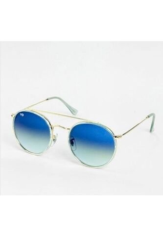 GAFAS DE SOL UNISEX WANDTHER FILTRO UV400 CON LENTES POLARIZADOS PLATEADO-AZUL-WA1010 Wanderth