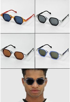 GAFAS DE SOL UNISEX WANDERTH FILTRO UV400 CON LENTES POLARIZADOS -NETRO-TRANSPARENTE-TM5022A