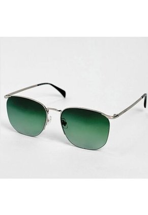 GAFAS DE SOL UNISEX WANDTHER FILTRO UV400 CON LENTES POLARIZADOS PLATEADO-VERDE-PS31809