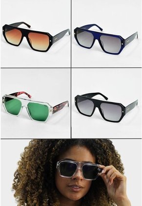 GAFAS DE SOL UNISEX WANDTHER FILTRO UV400 CON LENTES POLARIZADOS TRANSPARENTE-VERDE-TR5064A