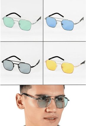 GAFAS DE SOL UNISEX WANDERTH FILTRO UV400 CON LENTES POLARIZADOS-PLATEADO-AZUL-4599