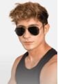GAFAS DE SOL UNISEX WANDERTH FILTRO UV400 CON LENTES POLARIZADOS -AZUL-DORADO-WA73731 de Wanderth