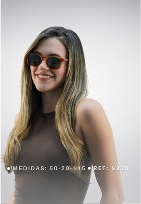 GAFAS DE SOL UNISEX WANDTHER FILTRO UV400 CON LENTES POLARIZADOS PLATEADO-CAFE-5330