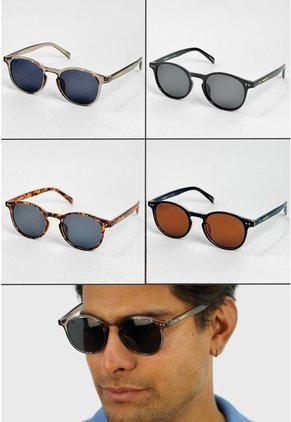 GAFAS DE SOL UNISEX WANDTHER FILTRO UV400 CON LENTES POLARIZADOS NEGRO-MARRON-TR3331