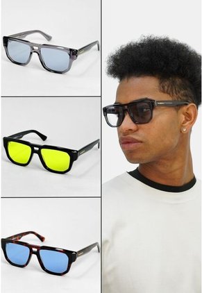 GAFAS DE SOL UNISEX WANDTHER FILTRO UV400 CON LENTES POLARIZADOS NEGRO-ROJO-2381