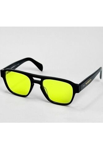 GAFAS DE SOL UNISEX WANDTHER FILTRO UV400 CON LENTES POLARIZADOS NEGRO-AMARILLO-1801 Wanderth