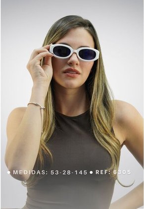 GAFAS DE SOL UNISEX WANDTHER FILTRO UV400 CON LENTES POLARIZADOS BLANCO-AZUL-6305