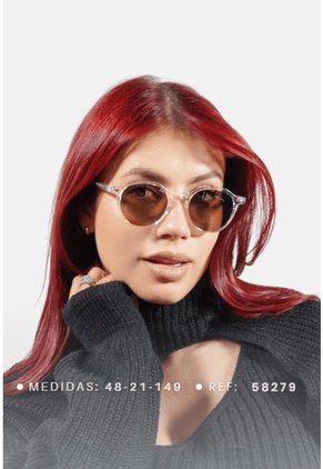 GAFAS DE SOL UNISEX WANDERTH FILTRO UV400 CON LENTES POLARIZADOS-TRANSPARENTE-CAFE-58279