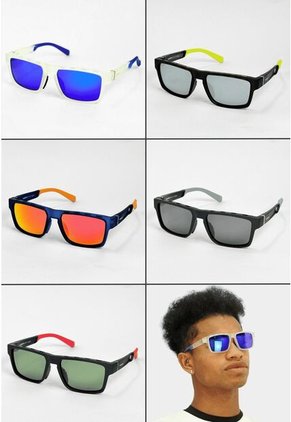 GAFAS DE SOL UNISEX WANDERTH FILTRO UV400 CON LENTES POLARIZADOS-NEGRO-AMARILLO-TR7521