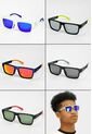 GAFAS DE SOL UNISEX WANDERTH FILTRO UV400 CON LENTES POLARIZADOS-NARANJA-AZUL-TR7521 de Wanderth