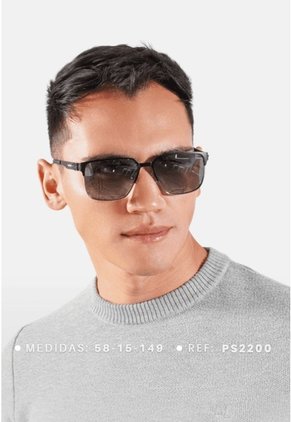 GAFAS DE SOL UNISEX WANDERTH FILTRO UV400 CON LENTES POLARIZADOS-NEGRO-MORADO-PS2200