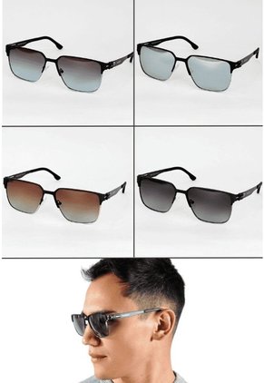 GAFAS DE SOL UNISEX WANDERTH FILTRO UV400 CON LENTES POLARIZADOS-NEGRO-MORADO-PS2200