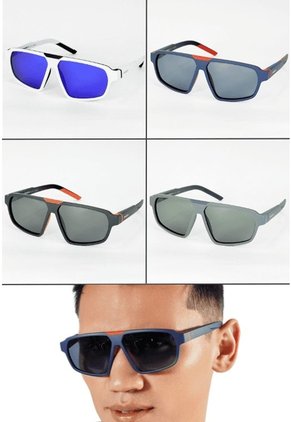 GAFAS DE SOL UNISEX WANDERTH FILTRO UV400 CON LENTES POLARIZADOS-GRIS-NARANJA-S12109