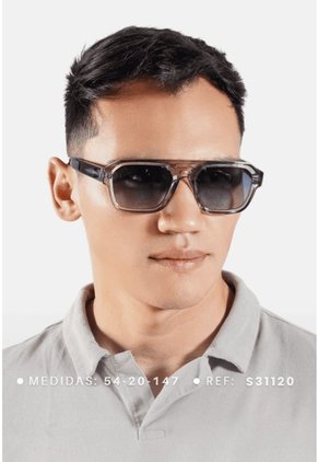 GAFAS DE SOL UNISEX WANDERTH FILTRO UV400 CON LENTES POLARIZADOS-NEGRO-S31120