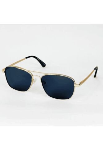 GAFAS DE SOL UNISEX WANDERTH FILTRO UV400 CON LENTES POLARIZADOS-DORADO-AZUL-S15112 Wanderth