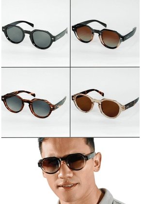 GAFAS DE SOL UNISEX WANDERTH FILTRO UV400 CON LENTES POLARIZADOS-MARRON-CAREY-S31115