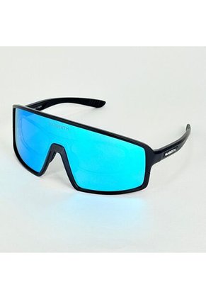 GAFA CICLISMO Y DEPORTES WANDERTH WIND DE UN SOLO LENTE DE COLOR NEGRO-AZUL