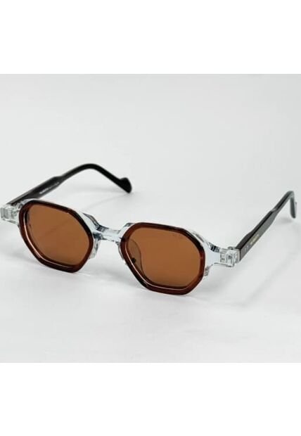 GAFAS DE SOL UNISEX WANDERTH FILTRO UV400 CON LENTES POLARIZADOS -CAFE-TRANSPARENTE-TM5022A