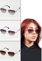 GAFAS DE SOL UNISEX WANDERTH FILTRO UV400 CON LENTES POLARIZADOS-PLATEADO-MORADO-PS33206 de Wanderth