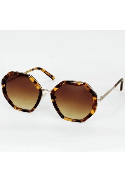 GAFAS DE SOL UNISEX WANDERTH FILTRO UV400 CON LENTES POLARIZADOS-DORADO-CAREY-G8125