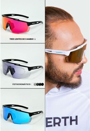 GAFA CICLISMO Y DEPORTES WANDERTH GIRO 2 NEGRA FOTOCROMATICAS