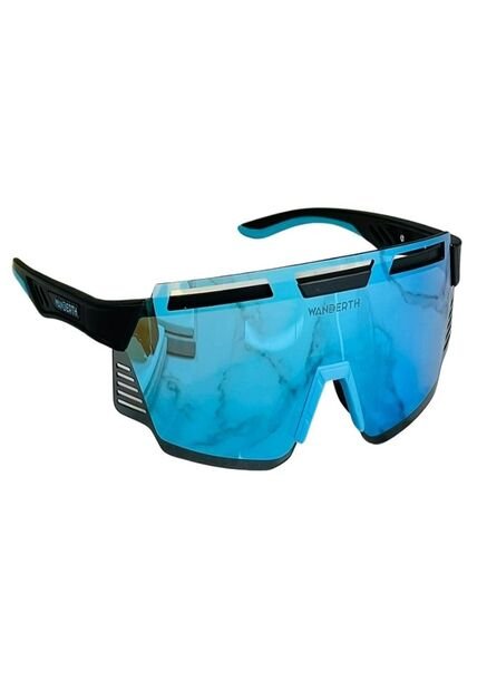GAFA CICLISMO Y DEPORTES WANDERTH PREDATOR NEGRO-AZUL FOTOCROMATICAS