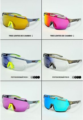 GAFA CICLISMO Y DEPORTES WANDERTH PREDATOR GRIS-AMARILLO FOTOCROMATICAS