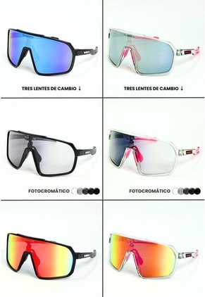 GAFA CICLISMO Y DEPORTES WANDERTH STRENGHT TRANSPARENTE-ROSADO FOTOCROMATICAS