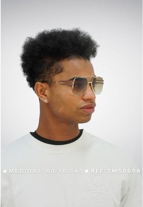 GAFAS DE SOL UNISEX WANDTHER FILTRO UV400 CON LENTES POLARIZADOS DORADO-MORADO-TM5069A