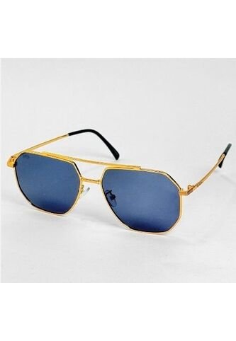 GAFAS DE SOL UNISEX WANDTHER FILTRO UV400 CON LENTES POLARIZADOS DORADO-AZUL-JS8537 Wanderth