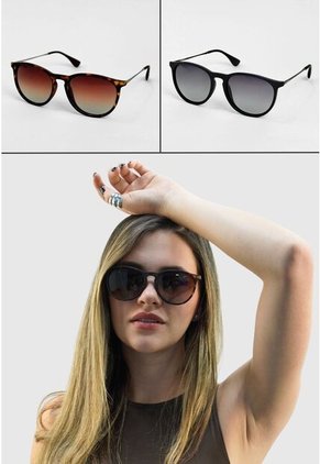 GAFAS DE SOL UNISEX WANDTHER FILTRO UV400 CON LENTES POLARIZADOS NEGRO-ROJO-WA4171