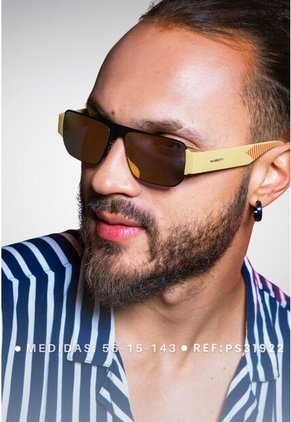 GAFAS DE SOL UNISEX WANDTHER FILTRO UV400 CON LENTES POLARIZADOS NEGRO-AMARILLO-PS31922