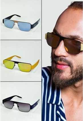 GAFAS DE SOL UNISEX WANDTHER FILTRO UV400 CON LENTES POLARIZADOS NEGRO-AMARILLO-PS31922