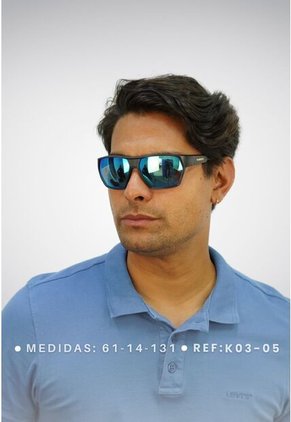 GAFAS DE SOL UNISEX WANDTHER FILTRO UV400 CON LENTES POLARIZADOS AZUL-K03-05