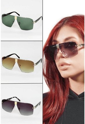 GAFAS DE SOL UNISEX WANDERTH FILTRO UV400 CON LENTES POLARIZADOS-NEGRO-VERDE-TM5040A