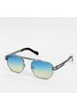GAFAS DE SOL UNISEX WANDERTH FILTRO UV400 CON LENTES POLARIZADOS-CELESTE-PLATEADO-4465 de Wanderth
