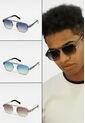 GAFAS DE SOL UNISEX WANDERTH FILTRO UV400 CON LENTES POLARIZADOS-CELESTE-PLATEADO-4465 de Wanderth