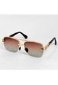 GAFAS DE SOL UNISEX WANDERTH FILTRO UV400 CON LENTES POLARIZADOS-ROJO-DORADO-A761 de Wanderth