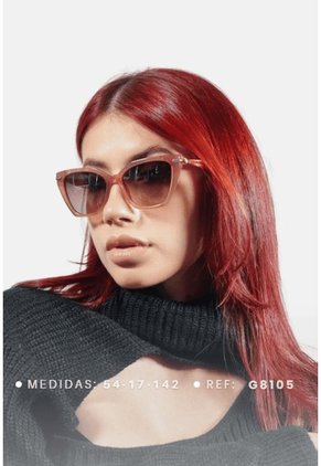GAFAS DE SOL UNISEX WANDERTH FILTRO UV400 CON LENTES POLARIZADOS-BEIGE-MARRON-G8105